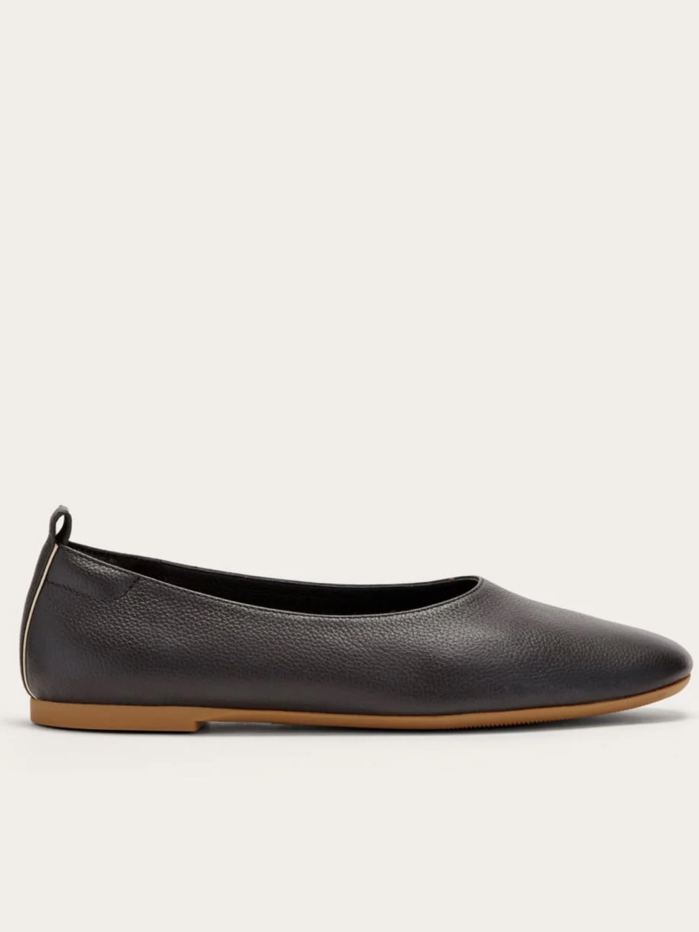 Everlane The Day Glove Flats Size 7.5 Black EUC